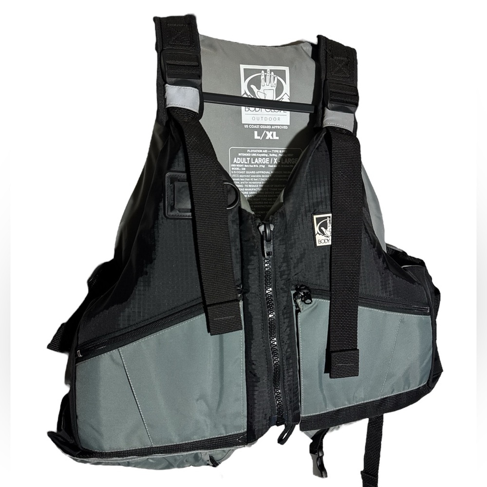 Body Glove outdoor Adult Deluxe Fishing Vest Size L/XL  Life Jacket